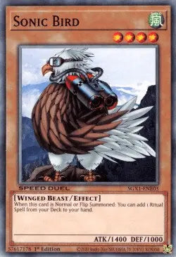 Sonic Bird [SGX1-ENE03] Common - Doe's Cards