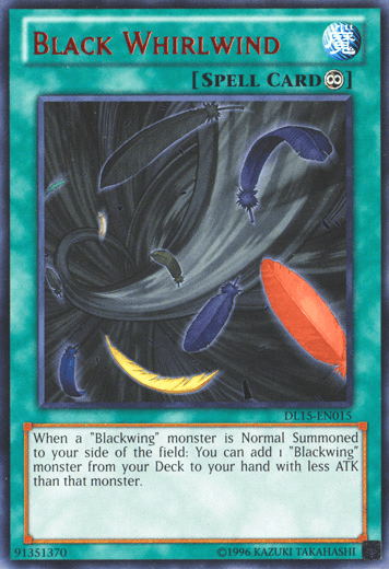 Black Whirlwind (Red) [DL15-EN015] Rare - Doe's Cards