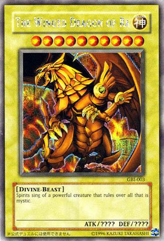 The Winged Dragon of Ra (Secret Rare) [GBI-003] Secret Rare - Doe's Cards