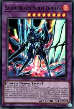 Salamangreat Violet Chimera [OP11-EN010] Super Rare - Doe's Cards