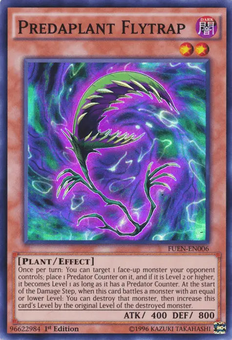 Predaplant Flytrap [FUEN-EN006] Super Rare - Doe's Cards