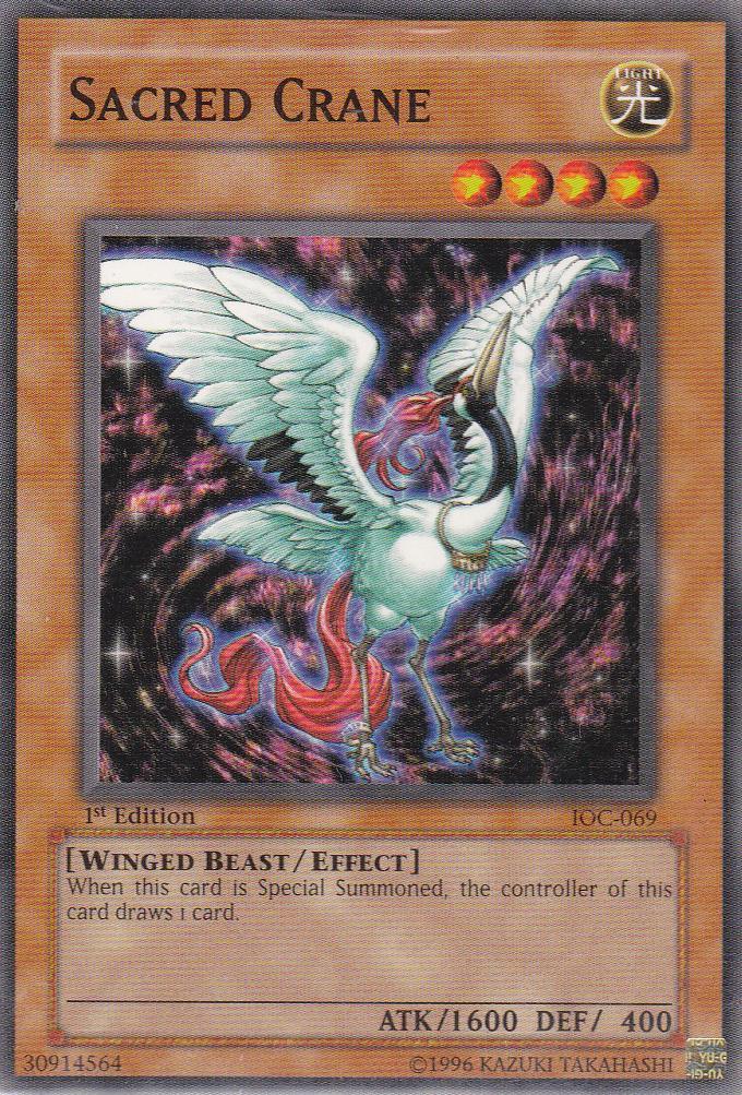 Sacred Crane [IOC-069] Common - Doe's Cards