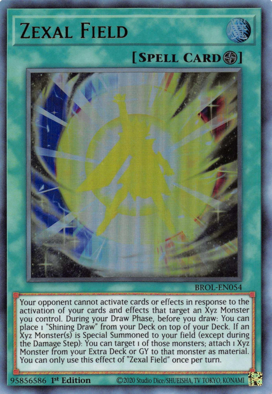 Zexal Field [BROL-EN054] Ultra Rare - Doe's Cards