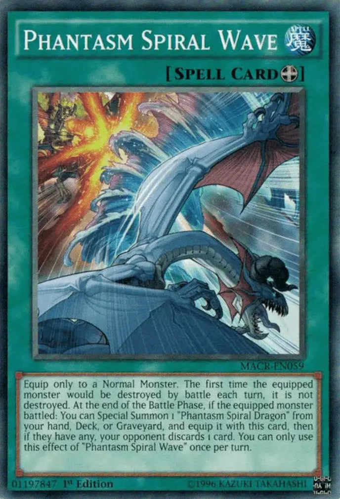 Phantasm Spiral Wave [MACR-EN059] Common - Doe's Cards