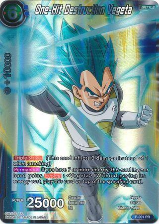 One-Hit Destruction Vegeta (P-001) [Promotion Cards] - Doe's Cards