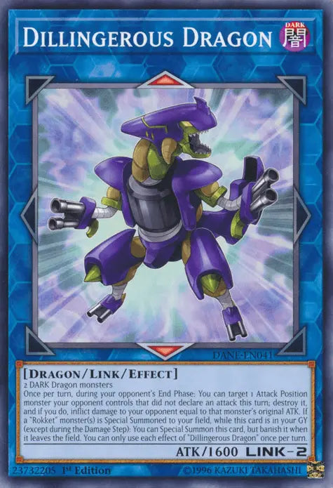 Dillingerous Dragon [DANE-EN041] Common - Doe's Cards