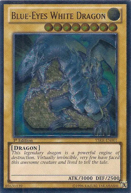 Blue-Eyes White Dragon (UTR) [YSKR-EN001] Ultimate Rare - Doe's Cards
