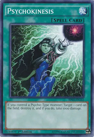 Psychokinesis [BP03-EN161] Common - Doe's Cards