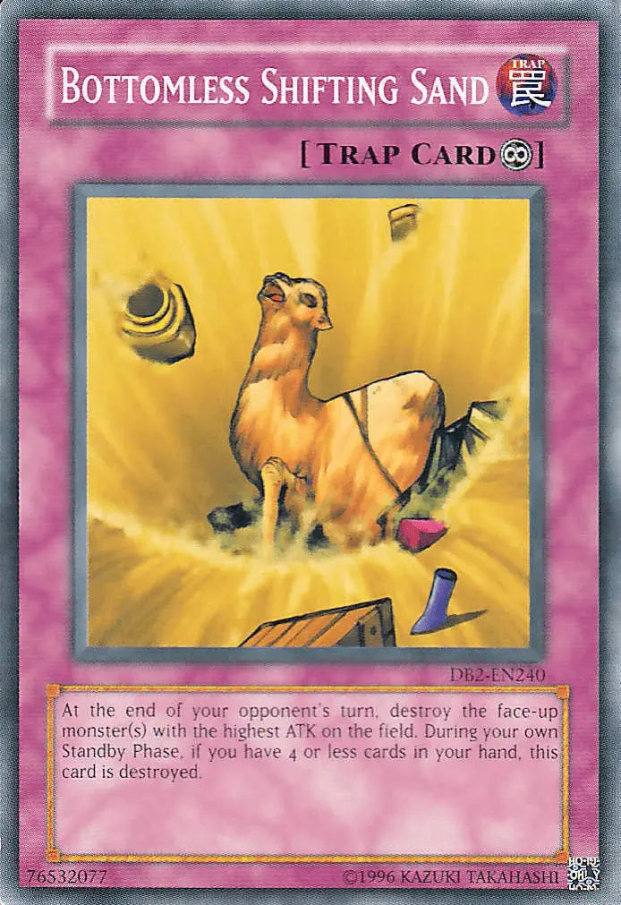 Bottomless Shifting Sand [DB2-EN240] Common - Doe's Cards