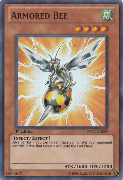 Armored Bee [PRC1-EN007] Super Rare - Doe's Cards