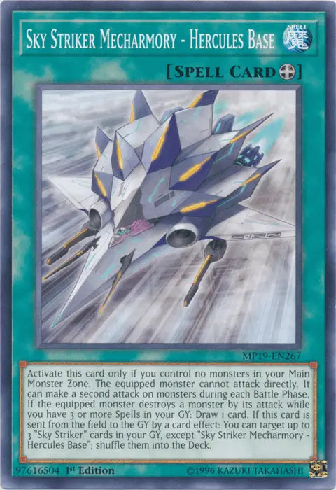 Sky Striker Mecharmory - Hercules Base [MP19-EN267] Common - Doe's Cards