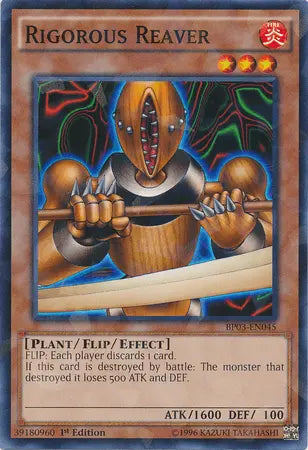 Rigorous Reaver [BP03-EN045] Shatterfoil Rare - Doe's Cards