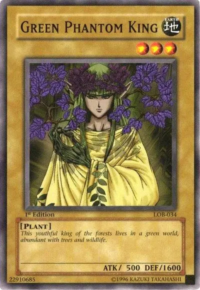 Green Phantom King [LOB-034] Common - Doe's Cards