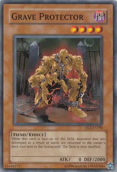 Grave Protector [DR2-EN190] Common - Doe's Cards