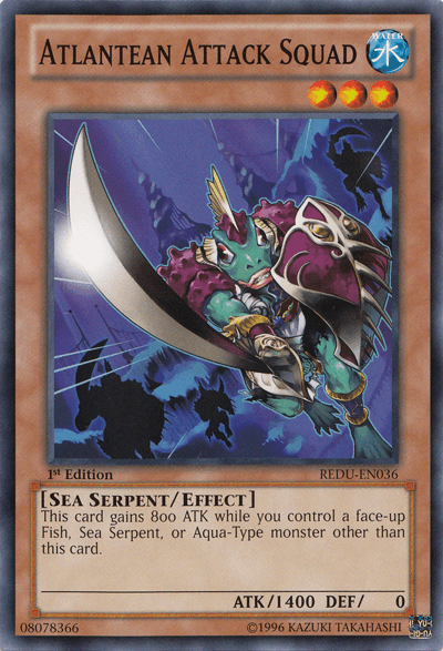 Atlantean Attack Squad [REDU-EN036] Common - Doe's Cards