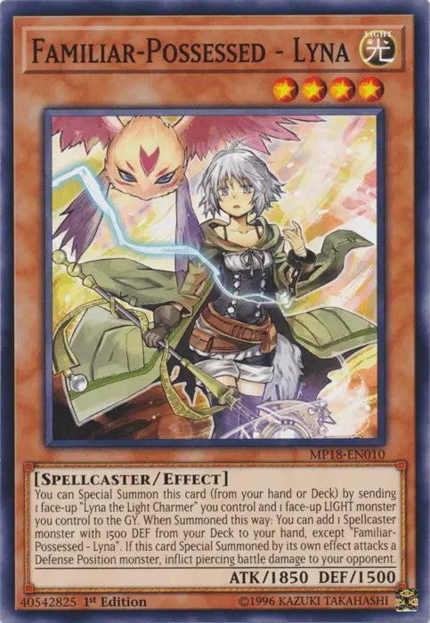 Familiar-Possessed - Lyna [MP18-EN010] Common - Doe's Cards