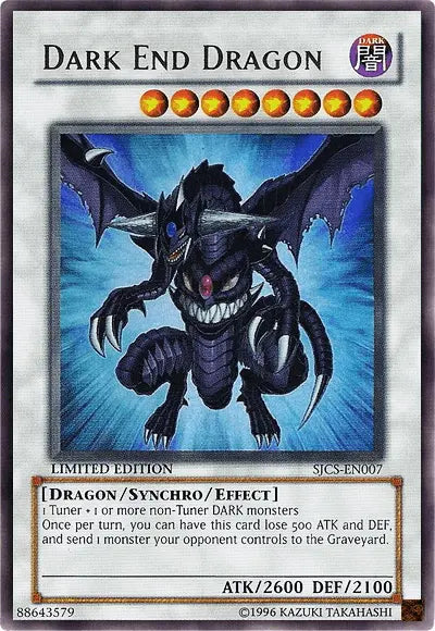 Dark End Dragon [SJCS-EN007] Ultra Rare - Doe's Cards