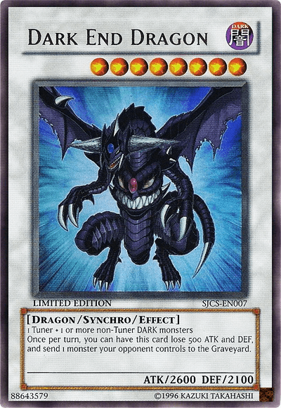 Dark End Dragon [SJCS-EN007] Ultra Rare - Doe's Cards