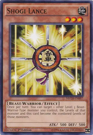 Shogi Lance [NECH-EN097] Common - Doe's Cards