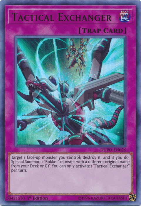 Tactical Exchanger [DUPO-EN026] Ultra Rare - Doe's Cards