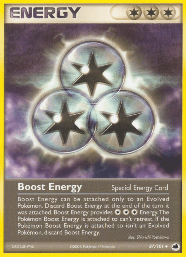 Boost Energy (87/101) [EX: Dragon Frontiers] - Doe's Cards