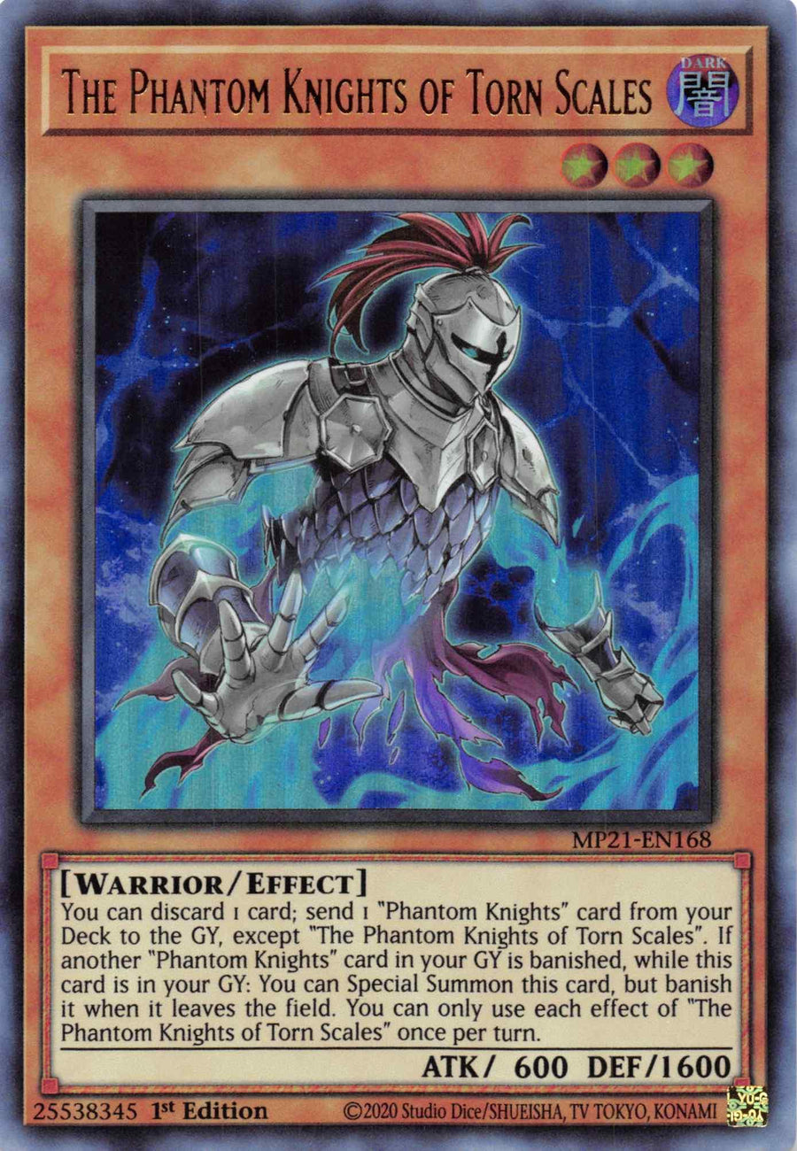 The Phantom Knights of Torn Scales [MP21-EN168] Ultra Rare - Doe's Cards