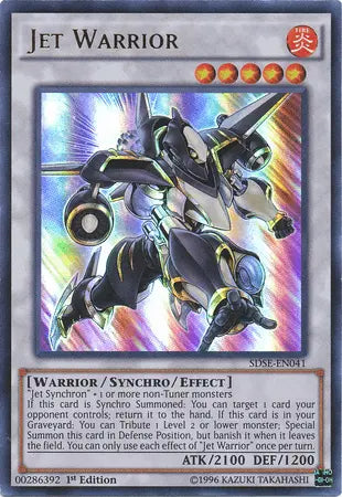 Jet Warrior [SDSE-EN041] Ultra Rare - Doe's Cards