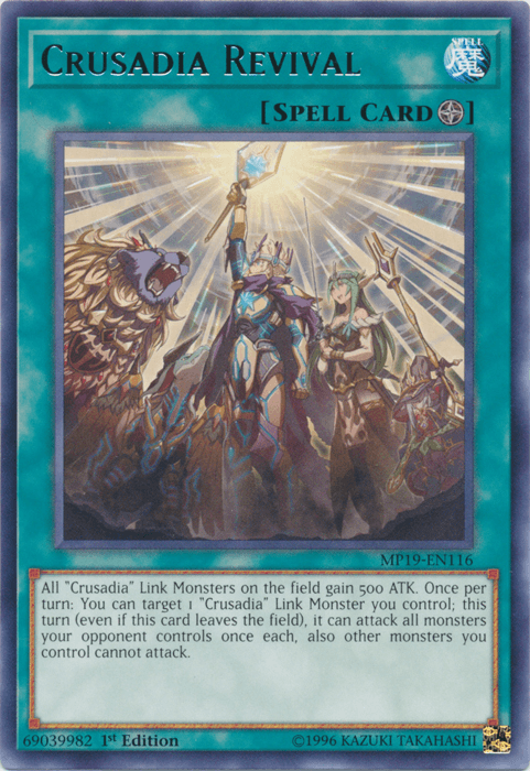 Crusadia Revival [MP19-EN116] Rare - Doe's Cards