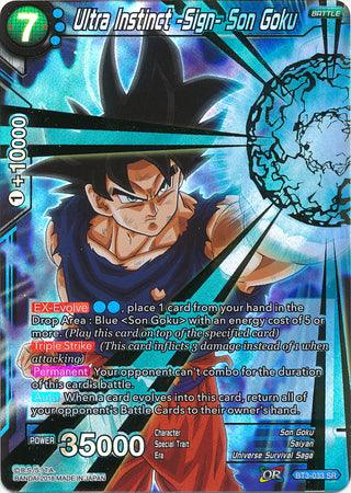 Ultra Instinct -Sign- Son Goku (BT3-033) [Cross Worlds] - Doe's Cards