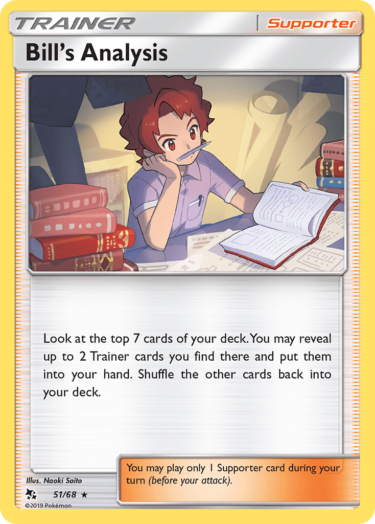 Bill's Analysis (51/68) [Sun & Moon: Hidden Fates] - Doe's Cards