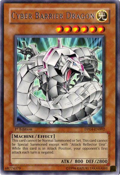 Cyber Barrier Dragon [DP04-EN002] Rare - Doe's Cards