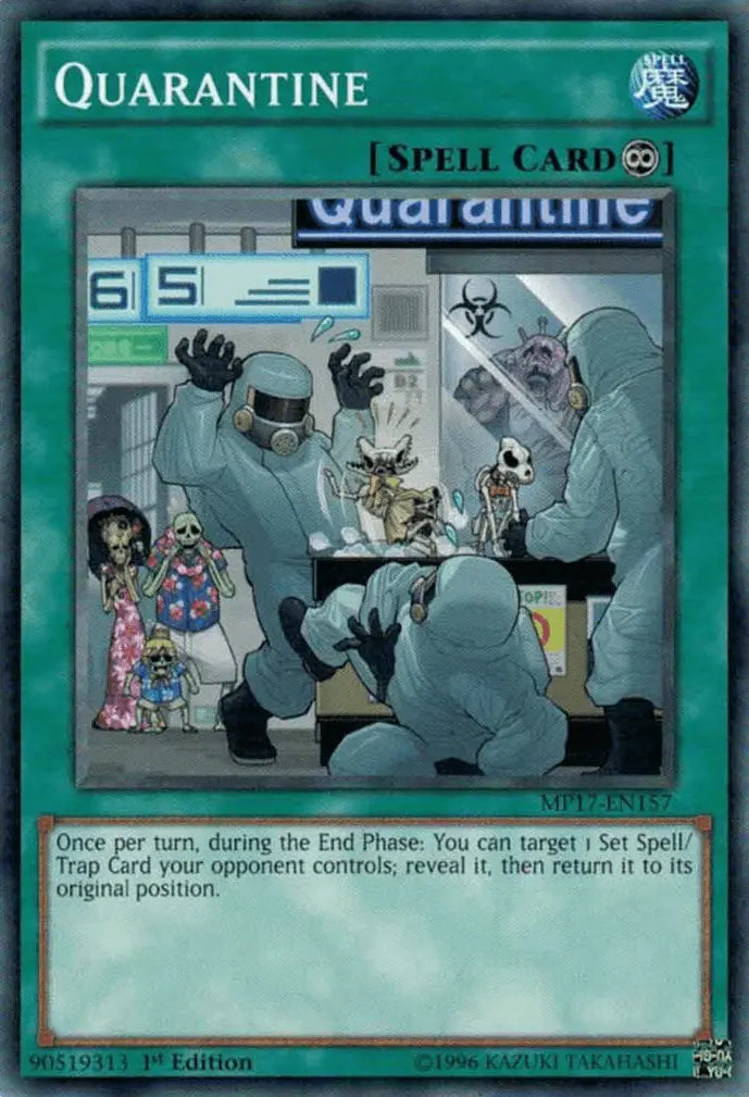 Quarantine [MP17-EN157] Common - Doe's Cards