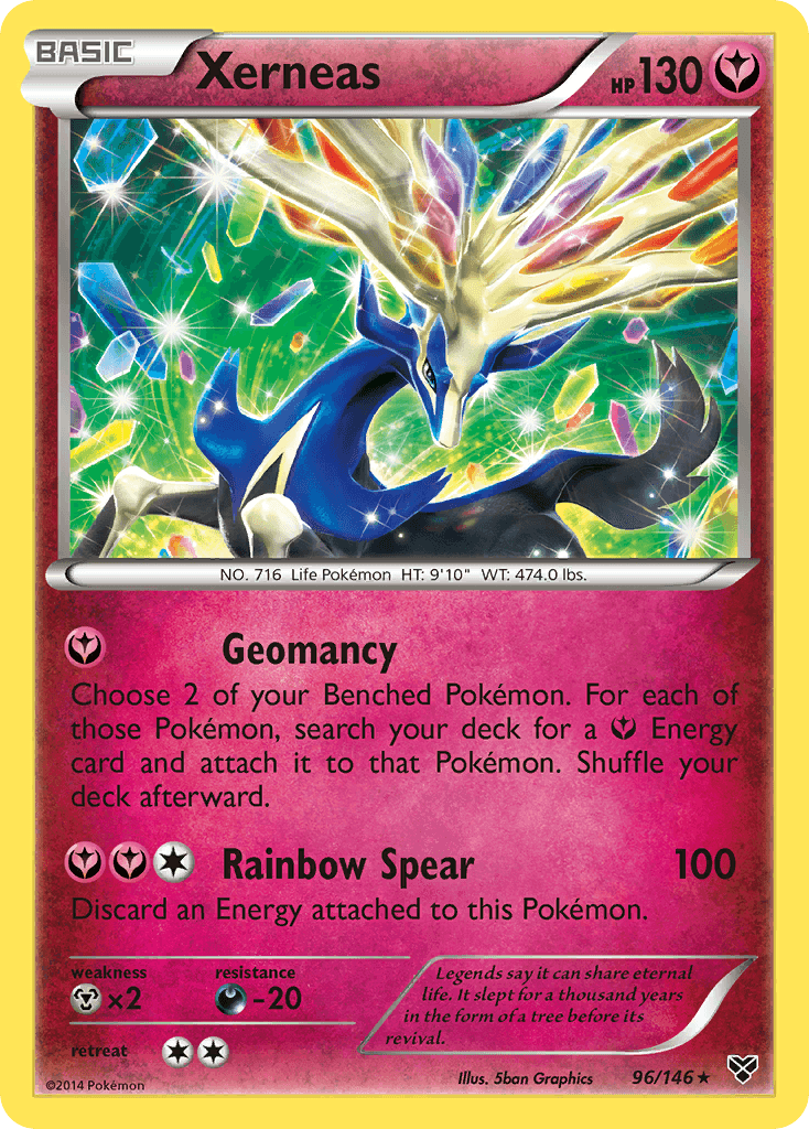 Xerneas (96/146) [XY: Base Set] - Doe's Cards