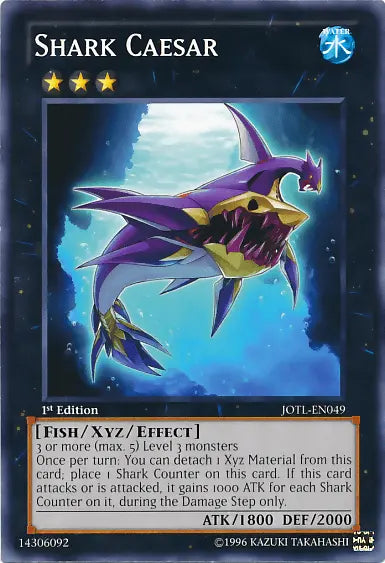 Shark Caesar [JOTL-EN049] Common - Doe's Cards