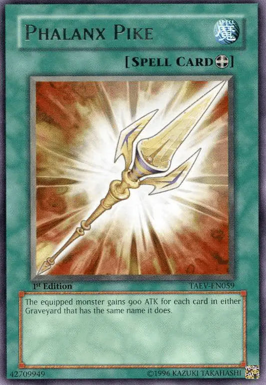 Phalanx Pike [TAEV-EN059] Rare - Doe's Cards