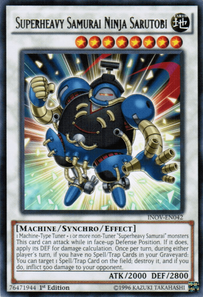 Superheavy Samurai Ninja Sarutobi [INOV-EN042] Rare - Doe's Cards