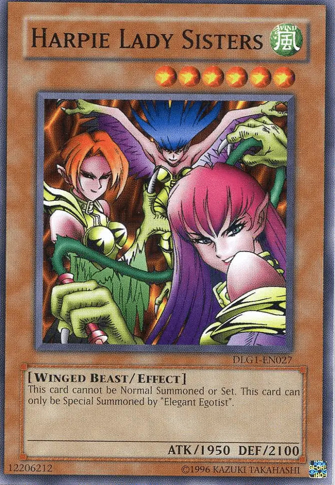 Harpie Lady Sisters [DLG1-EN027] Common - Doe's Cards