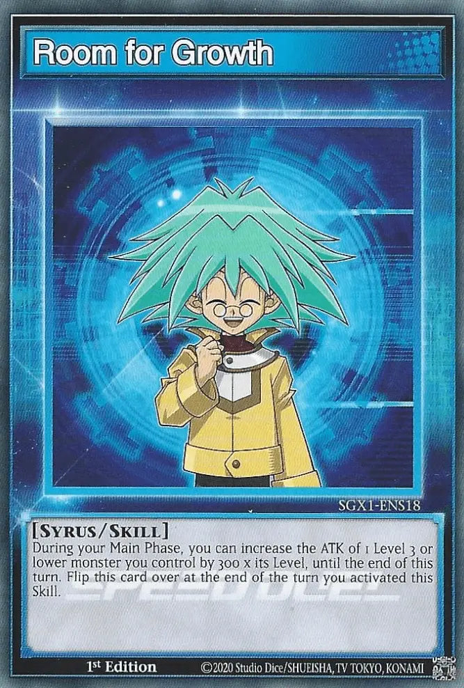 Room for Growth [SGX1-ENS18] Common - Doe's Cards