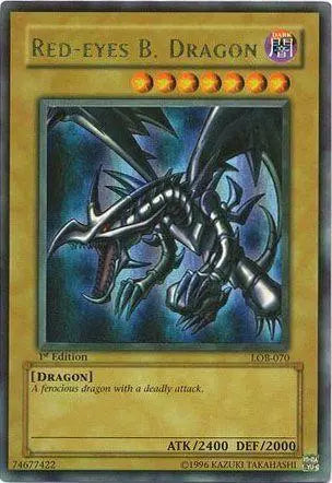 Red-Eyes B. Dragon [LOB-070] Ultra Rare - Doe's Cards
