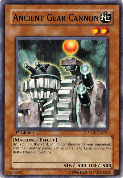 Ancient Gear Cannon [SD10-EN016] Common - Doe's Cards