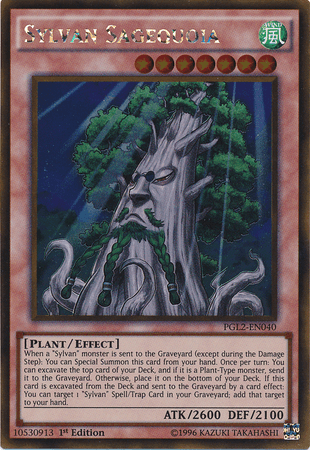 Sylvan Sagequoia [PGL2-EN040] Gold Rare - Doe's Cards