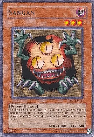 Sangan [DB2-EN042] Rare - Doe's Cards