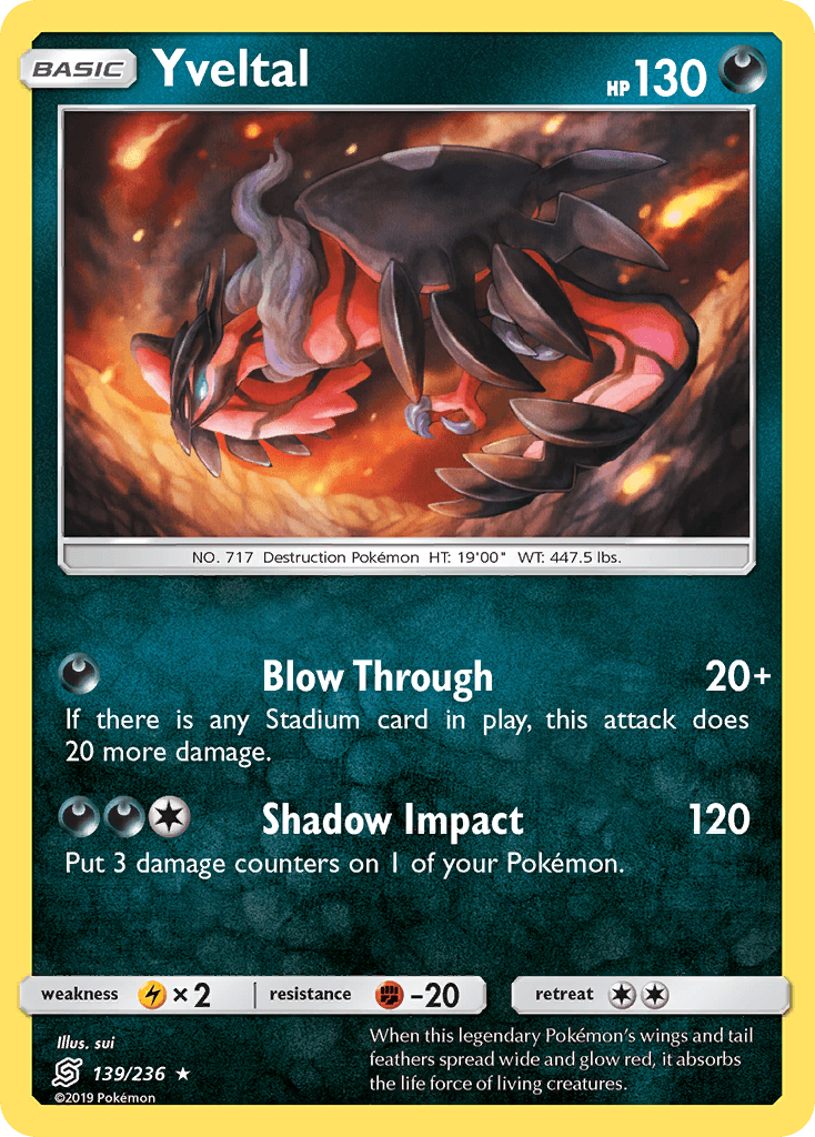 Yveltal (139/236) [Sun & Moon: Unified Minds] - Doe's Cards