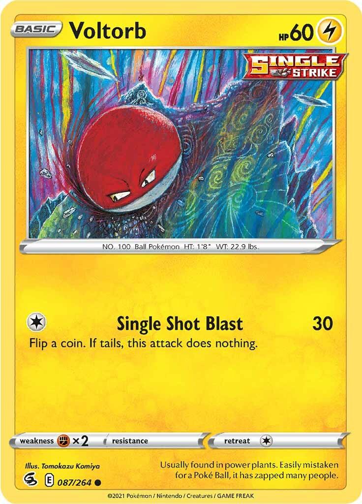 Voltorb (087/264) [Sword & Shield: Fusion Strike] - Doe's Cards