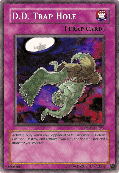 D.D. Trap Hole [DR04-EN057] Common - Doe's Cards