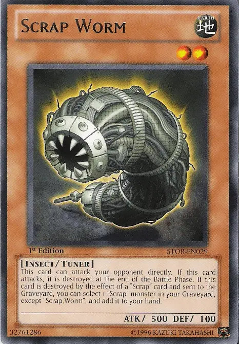 Scrap Worm [STOR-EN029] Rare - Doe's Cards