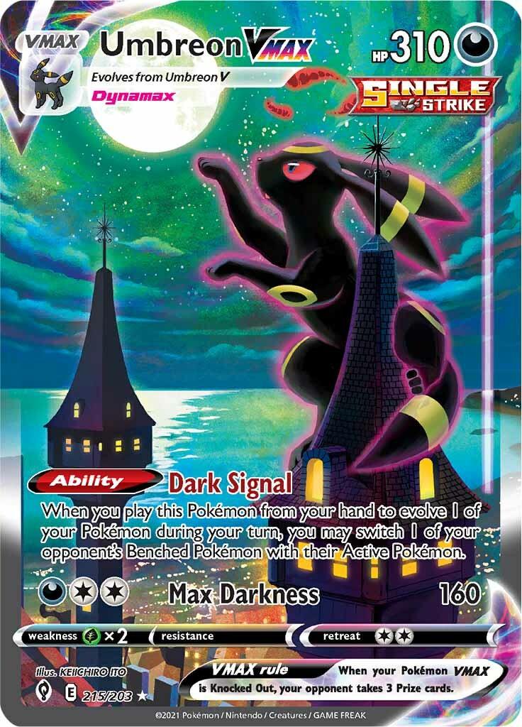 Umbreon VMAX (215/203) [Sword & Shield: Evolving Skies] - Doe's Cards