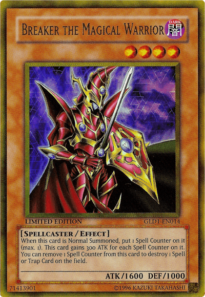 Breaker the Magical Warrior [GLD1-EN014] Gold Rare - Doe's Cards