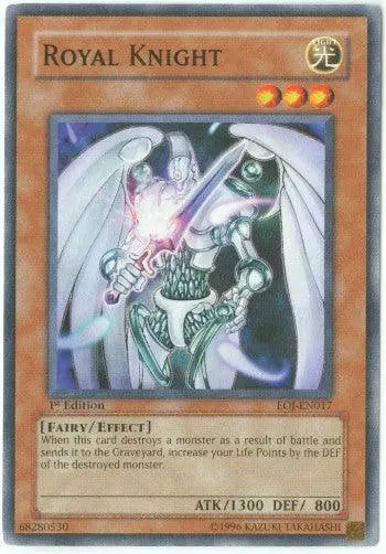 Royal Knight [EOJ-EN017] Common - Doe's Cards