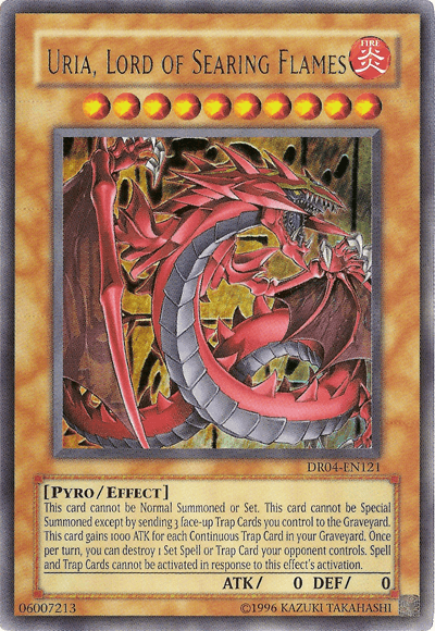 Uria, Lord of Searing Flames [DR04-EN121] Ultra Rare - Doe's Cards